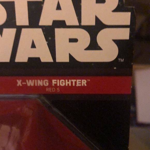 Hot Wheels Star Wars X-Wing Fighter Red 5 - New and Sealed! - Picture 5 of 6